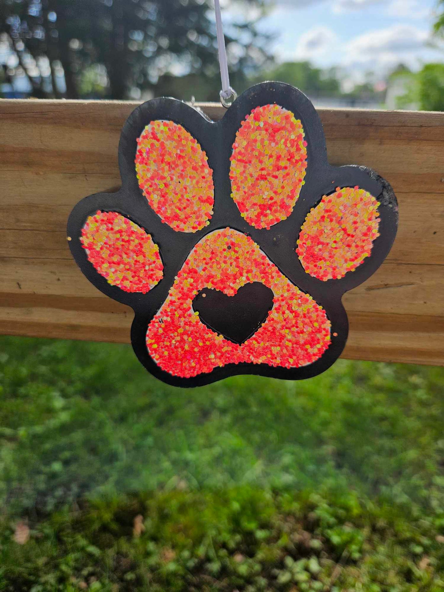 Paw Print with Heart